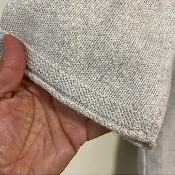 PureJill Cardigan Women’s Size Small Gray Cotton Cashmere Blend Open Cardigan - Picture 5 of 12